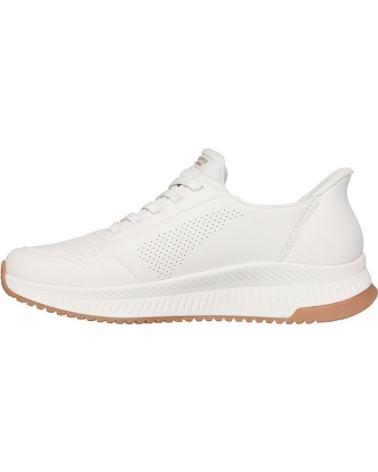 SKECHERS BOBS SQUAD 4 KEY LOOK BRANCAS BLANCO