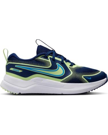 NIKE COSMIC RUNNER GS BLU NAVY E VERDE LIME VARIOS COLORES