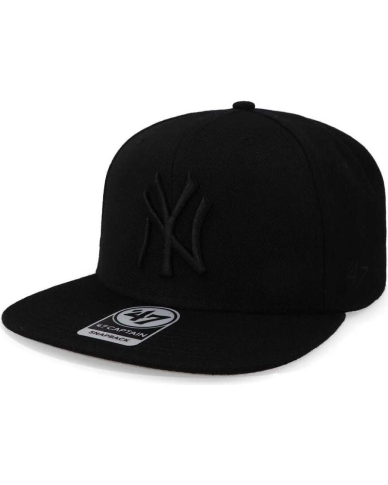 GORRA PLANA '47 BRAND MLB YANKEES NO SHOT CAPTAIN NEGRA NAN