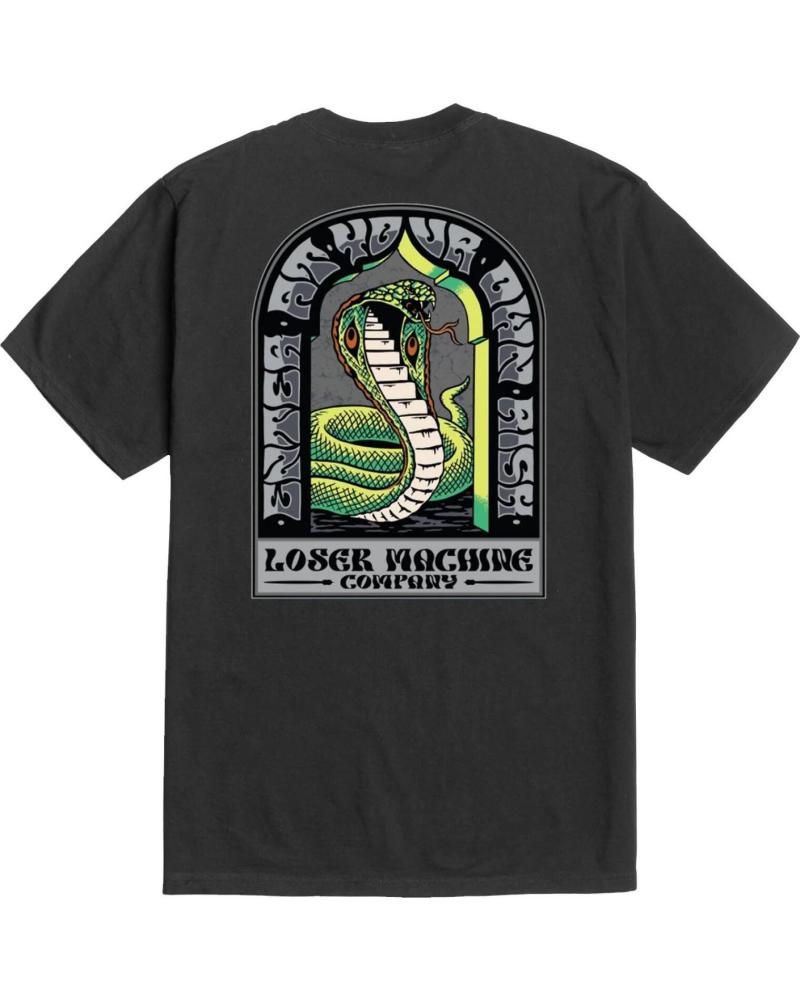T-SHIRT LOSER MACHINE DONT ENTER TEE NERA NAN