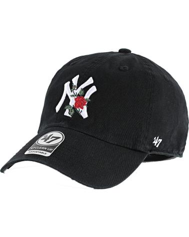 BONÉ '47 BRAND NEW YORK YANKEES CLEAN UP ROSE BLACK NAN