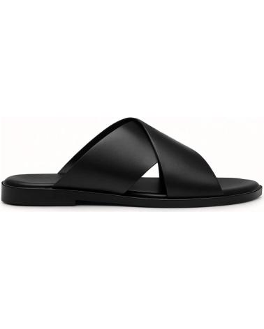 DUCA DI MORRONE UMBERTO-VIT BLACK SANDALS BLACK