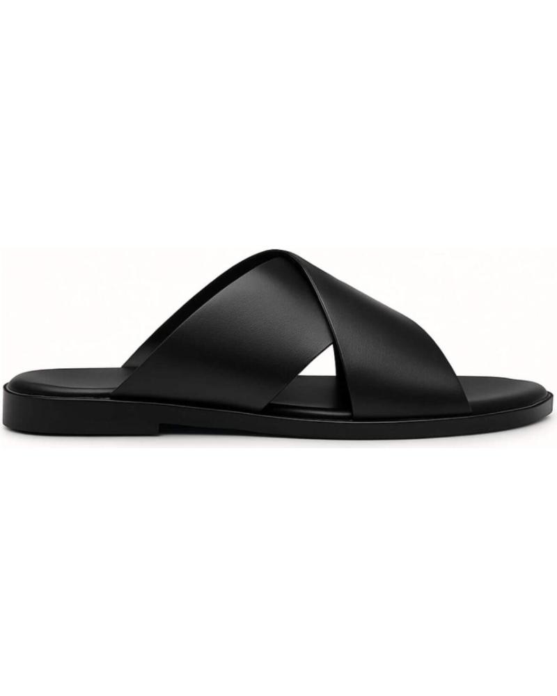 DUCA DI MORRONE UMBERTO-VIT BLACK SANDALS BLACK