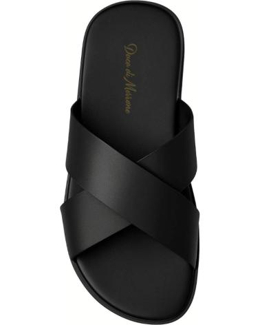 DUCA DI MORRONE UMBERTO-VIT BLACK SANDALS BLACK