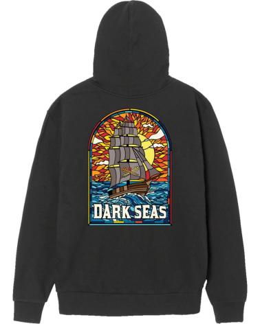 MOLETOM COM CAPUZ DARK SEAS SAILOR'S SUN PRETO NAN