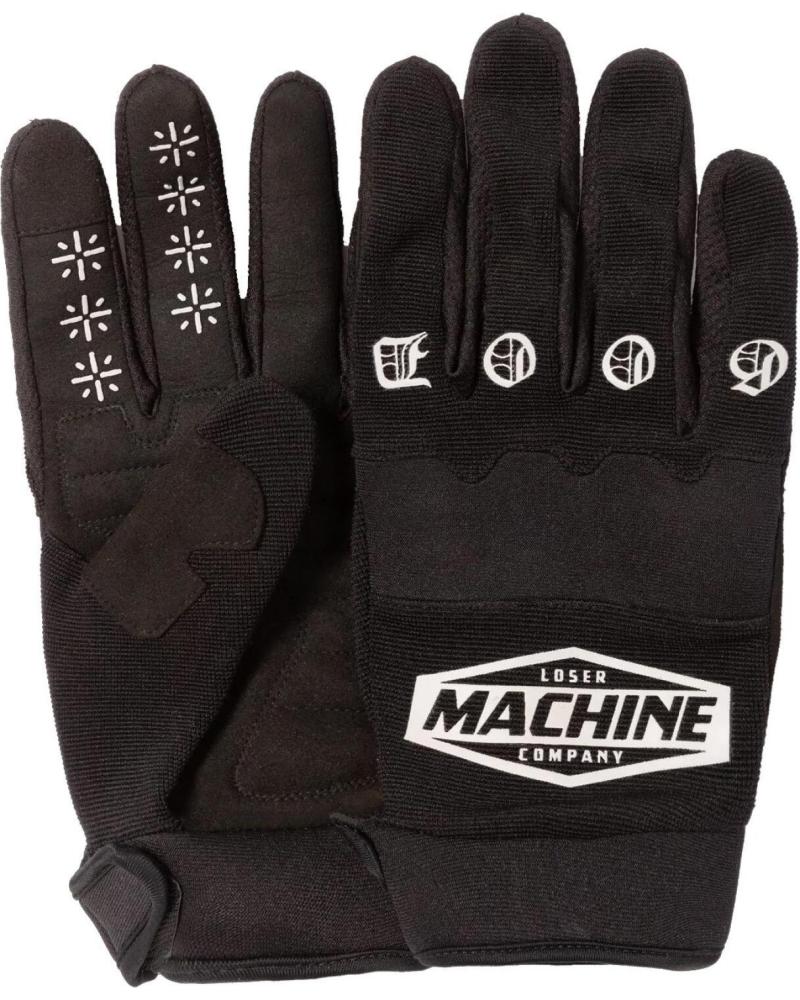 GUANTI LOSER MACHINE 'GOOD LUCK GLOVES' NERI NAN