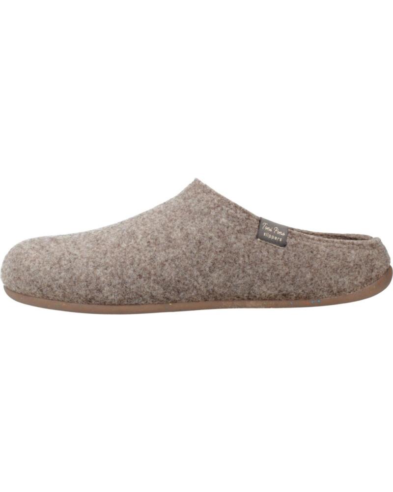 TONI PONS HAUSSCHUHE MODELL NEO FR FÜR HERREN - BEIGE TAUPE TAUPE