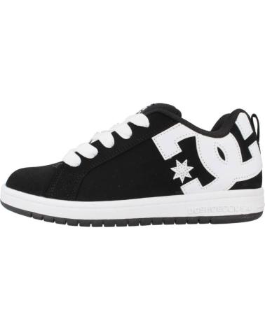 DC SHOES COURT GRAFFIK - BASKETS NOIRES BKW POUR ENFANT BKW