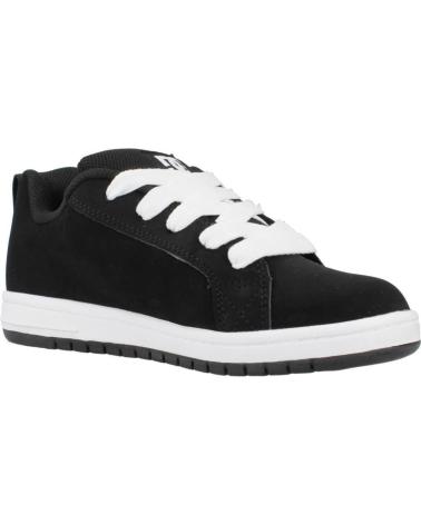 DC SHOES COURT GRAFFIK - BASKETS NOIRES BKW POUR ENFANT BKW