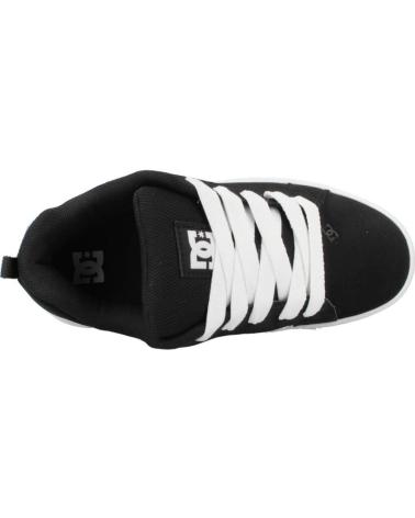 DC SHOES COURT GRAFFIK - BASKETS NOIRES BKW POUR ENFANT BKW