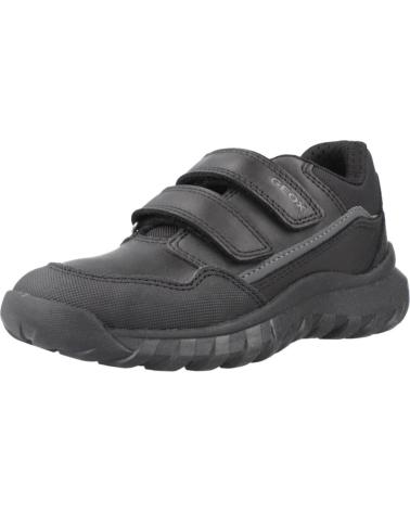 GEOX TÊNIS J SIMBYOS BOY PRETAS C0005 C0005