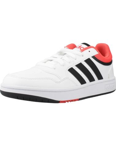 Trainers-De-Mujer-ADIDAS-ZAPATILLAS-NIO-HOOPS-3-0K-GZ9673-BLANCO