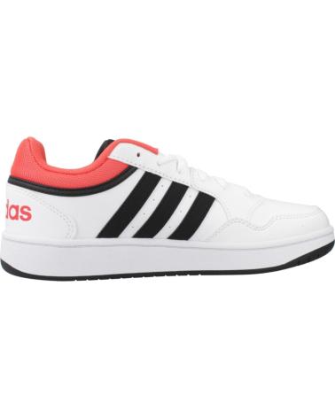 Trainers-De-Mujer-ADIDAS-ZAPATILLAS-NIO-HOOPS-3-0K-GZ9673-BLANCO