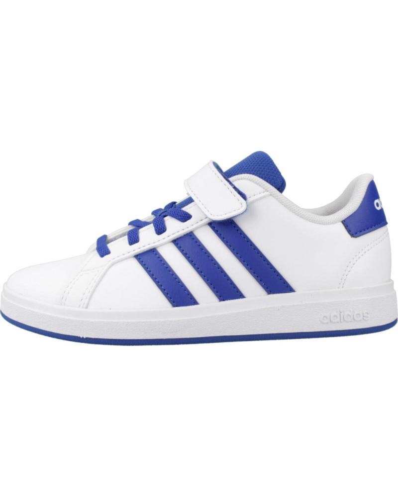 ADIDAS GRAND COURT 2.0 EL, WEISS MIT BLAU WHITE