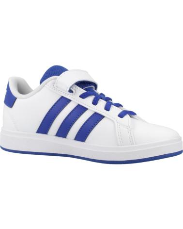 ADIDAS GRAND COURT 2.0 EL, WEISS MIT BLAU WHITE