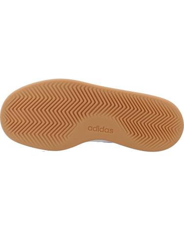 ADIDAS SAPATILHAS BREAKNET 3.0 EL C BRANCAS COM RISCAS AZUIS WHITE