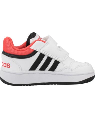 Sportschuhe für Mädchen und Junge adidas ZAPATILLAS SNEAKERS HOOPS 3 0 PARA BEBE EN COLOR BLANCO BLANCO