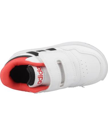 Sportschuhe für Mädchen und Junge adidas ZAPATILLAS SNEAKERS HOOPS 3 0 PARA BEBE EN COLOR BLANCO BLANCO