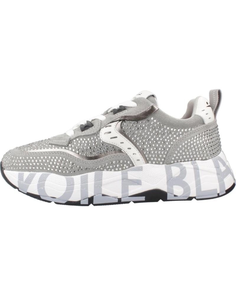 Inizio-VOILE-BLANCHE-ZAPATILLAS-MUJER-MODELO-CLUB105-COLOR-GRIS-GREY
