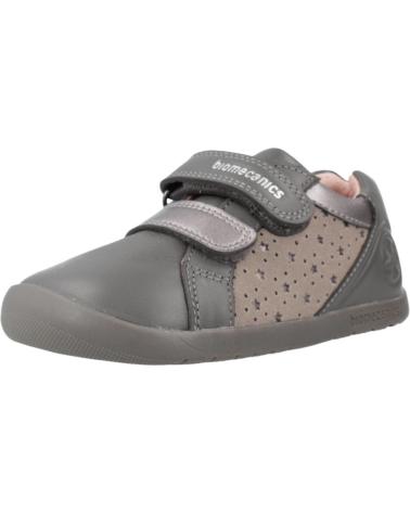 SCARPE CASUAL BIOMECANICS 251151B GRIGIE CON DOPPIA CHIUSURA A STRAPPO NDRGRN