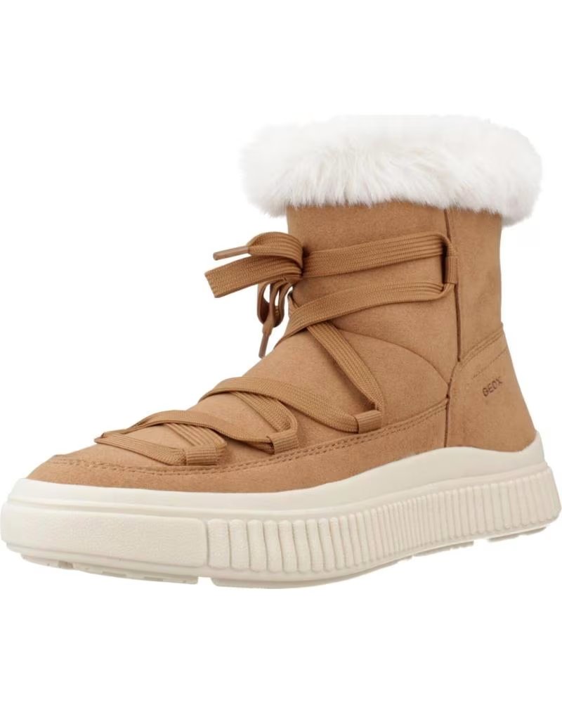GEOX Botas Laquinny en marron para ninas J LAQUINNY GIRL