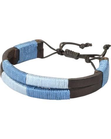 CINTURA POLO ARGENTINA PELPE FBM BLU CON MOTIVO ETNICO AZUL