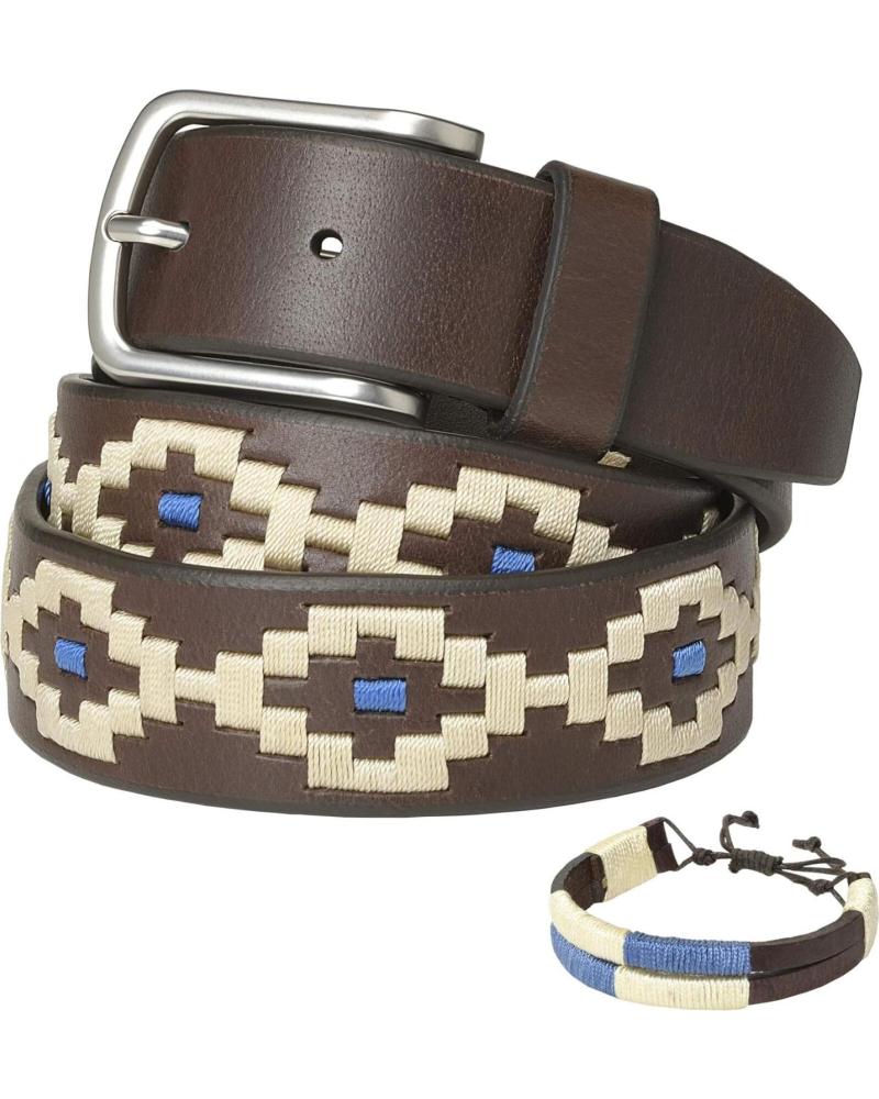 CINTO ARGENTINO PELPE BALM FBM - TOM BEGE COM PULSEIRA A COMBINAR BEIGE