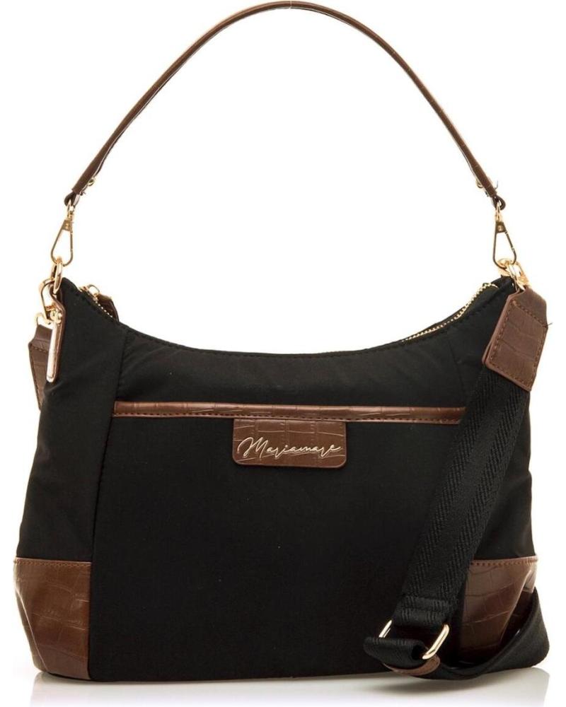 BORSA A TRACOLLA MARIA MARE HELA NERA NEGRO