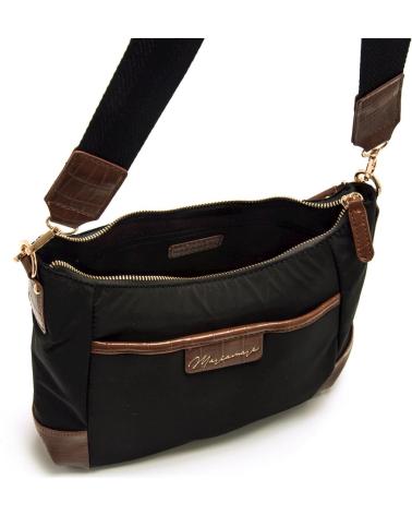 BORSA A TRACOLLA MARIA MARE HELA NERA NEGRO