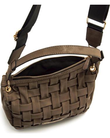 Inizio-MARIA-MARE-BORSA A TRACOLLA INTRECCIATA MARIA MARE MAIDER MARRONE-MARRóN