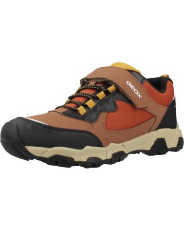 SCARPE DA GINNASTICA GEOX J MAGNETAR C0275 MARRONE C0275