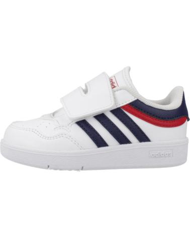 Trainers-De-Niña-ADIDAS-ZAPATILLAS-HOOPS-4-0-CF-I-PARA-NINOS-UNISEX-EN-COLOR-BLANCO