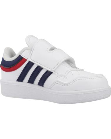 Trainers-De-Niña-ADIDAS-ZAPATILLAS-HOOPS-4-0-CF-I-PARA-NINOS-UNISEX-EN-COLOR-BLANCO