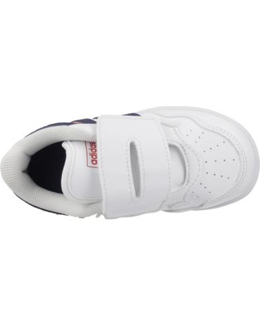 Trainers-De-Niña-ADIDAS-ZAPATILLAS-HOOPS-4-0-CF-I-PARA-NINOS-UNISEX-EN-COLOR-BLANCO