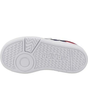Trainers-De-Niña-ADIDAS-ZAPATILLAS-HOOPS-4-0-CF-I-PARA-NINOS-UNISEX-EN-COLOR-BLANCO