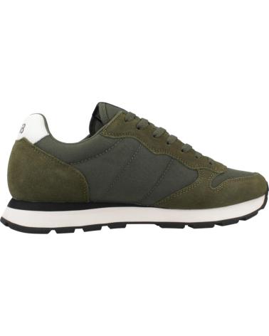 SUN68 ZAPATILLAS HOMBRE MODELO TOM SOLID COLOR VERDE MILITARE