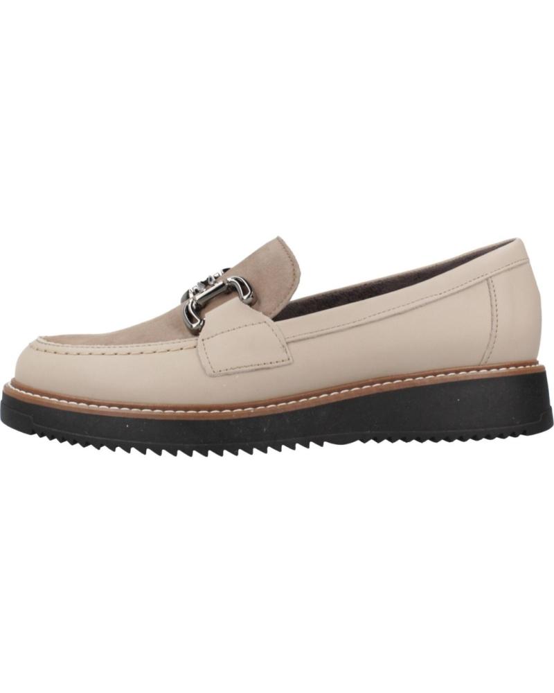MOCASSINI COMFORT PITILLOS 10763P BEIGE PIETRA CON ORNAMENTO METALLICO PIEDR