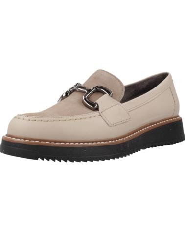 MOCASSINI COMFORT PITILLOS 10763P BEIGE PIETRA CON ORNAMENTO METALLICO PIEDR
