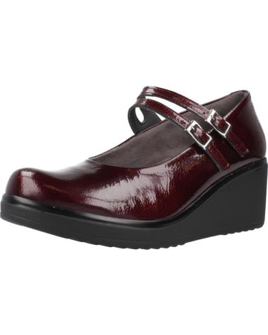 SCARPE MARY JANE IN VERNICE BORDEAUX PITILLOS MODELLO 20230P BRDS