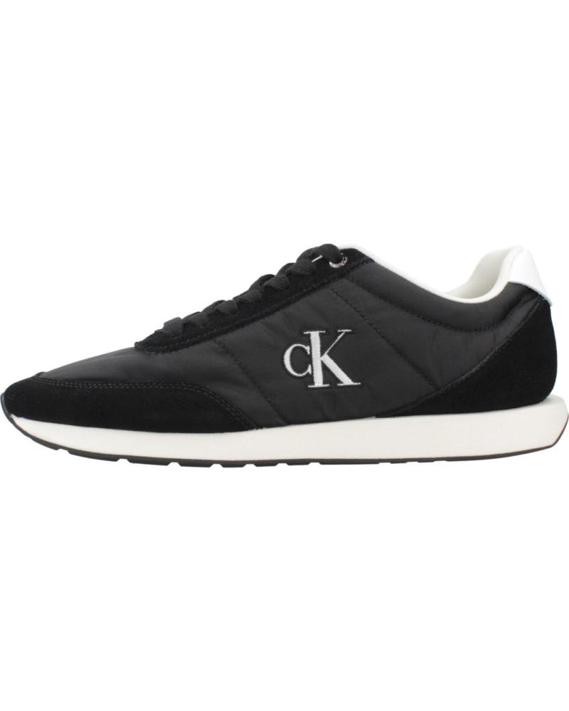 CALVIN KLEIN - ZAPATILLAS NEGRAS PARA HOMBRE - RETRO NEGRO