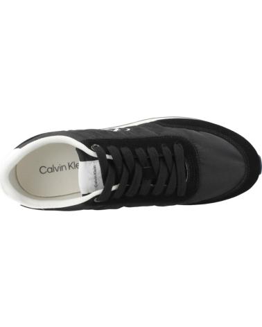 CALVIN KLEIN - ZAPATILLAS NEGRAS PARA HOMBRE - RETRO NEGRO