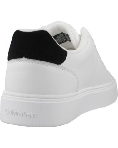 SNEAKERS CALVIN KLEIN CLASSIC CUPSOLE LACEUP BIANCHE WHTBLK