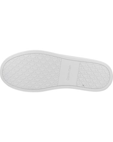 SNEAKERS CALVIN KLEIN CLASSIC CUPSOLE LACEUP BIANCHE WHTBLK