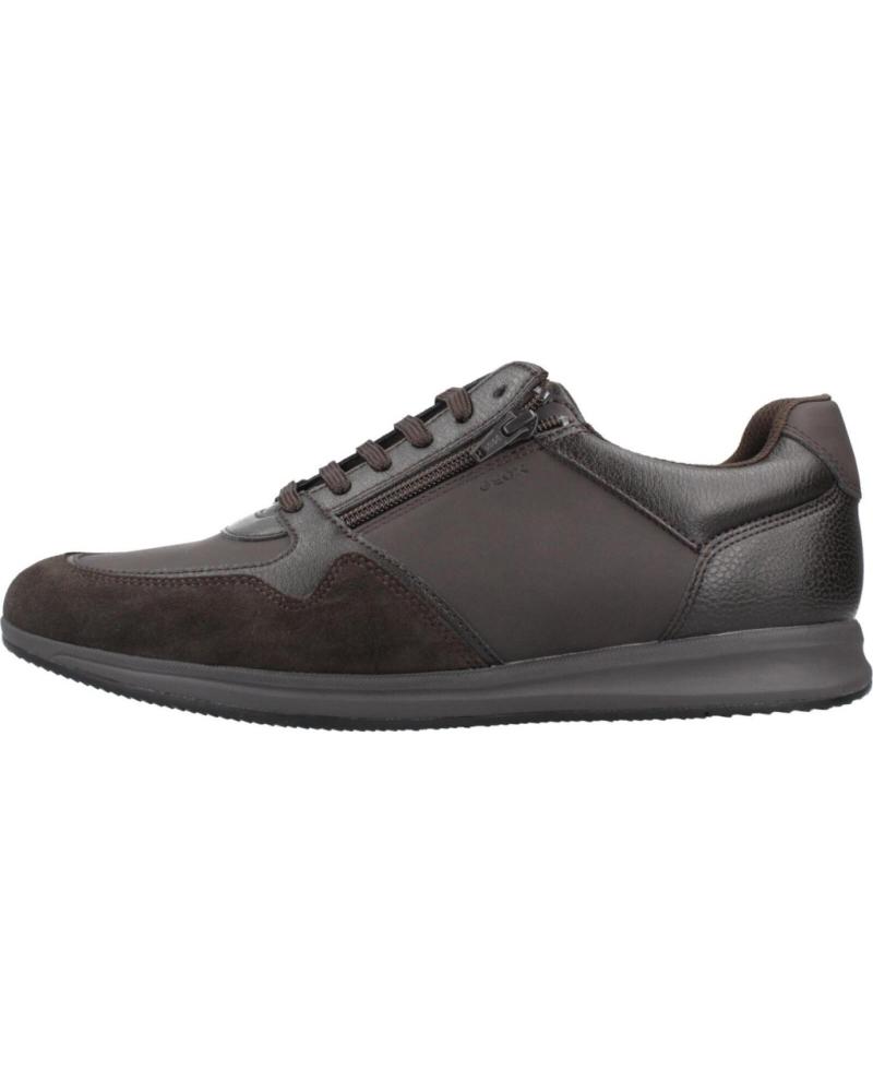 SAPATILHAS GEOX U AVERY U56H5A C6024 CASTANHO ESCURO C6024 DK COFFEE