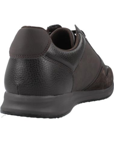 SAPATILHAS GEOX U AVERY U56H5A C6024 CASTANHO ESCURO C6024 DK COFFEE