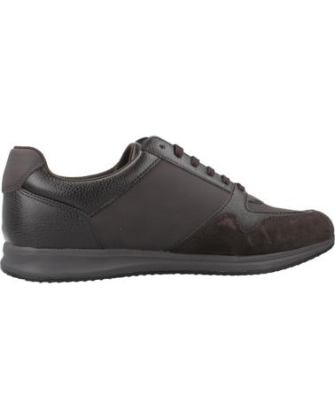 SAPATILHAS GEOX U AVERY U56H5A C6024 CASTANHO ESCURO C6024 DK COFFEE