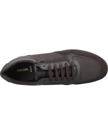 SAPATILHAS GEOX U AVERY U56H5A C6024 CASTANHO ESCURO C6024 DK COFFEE
