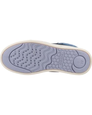 ZAPATILLAS GEOX J SKYLIN GIRL STITCH C0694 AZUL CON LUCES C0694