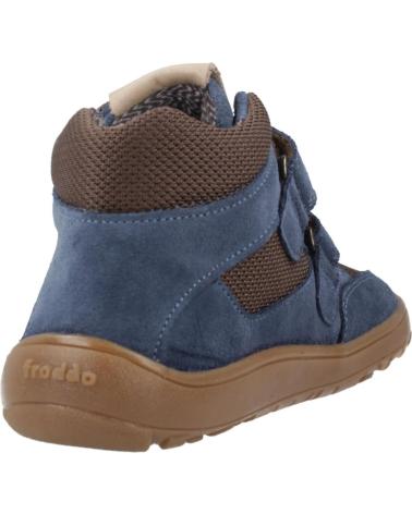 FRODDO G3110266-2: SNEAKERS ALTE CON STRAPPO BLU DENIM DENIM