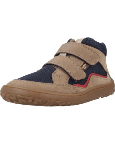 FRODDO G3110266-6: SNEAKERS ALTE CON STRAPPO MARRONE CHIARO E BEIGE BEIGE